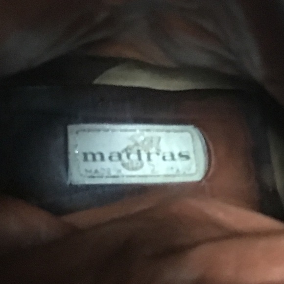 Vtg Italian Tooled Leather Fold-Over Boot 38 - Picture 6 of 8